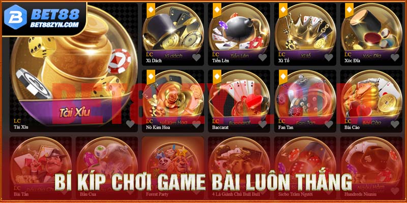 Những bí kíp để chơi game bài luôn thắng