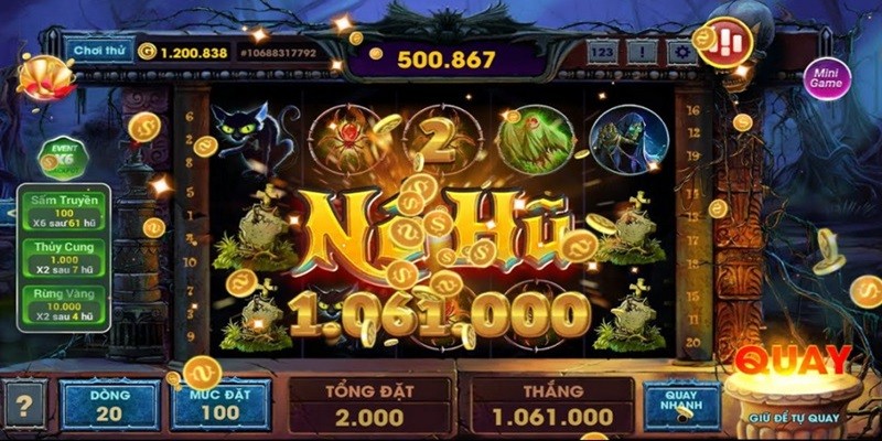 Nổ hũ Kho báu Aztec kiếm tiền không giới hạn cho hội viên